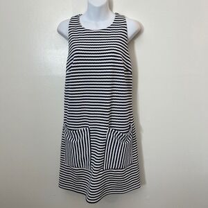 Anthropologie Hutch Striped Patch Pocket‎ Tank Dress Size M